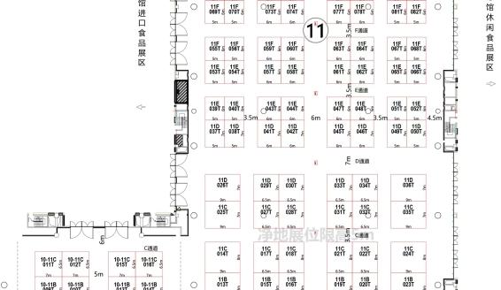 第110届成都糖酒会【休闲食品馆】图纸
